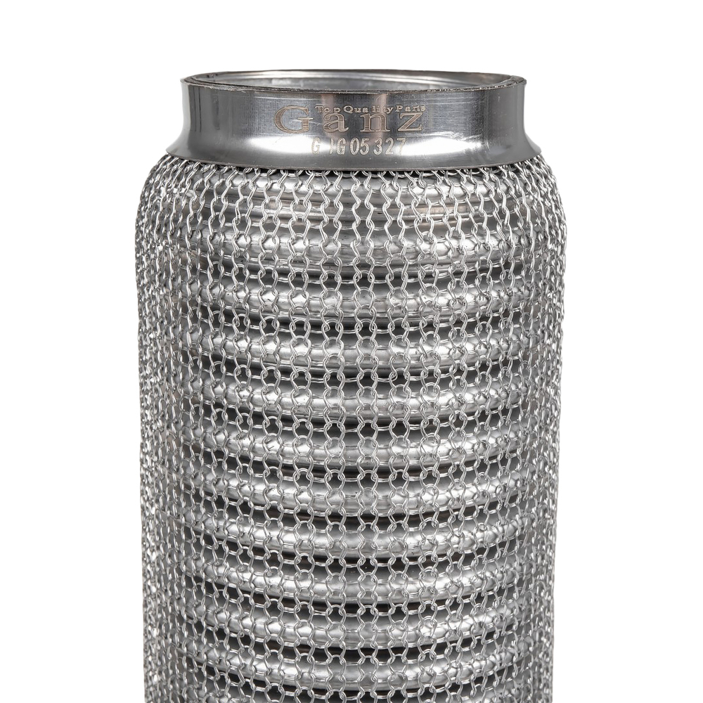 Компенсатор (гофра) выхлопной системы 3х-слойная WIRE MESH 64x250 UNIVERSAL D=64mm L=250mm GANZ GIG05327
