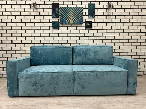 Диван Лофт 2-секции 2000*1650 Plush lagoon