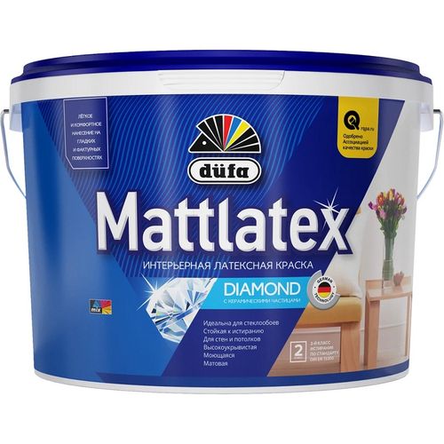 Краска моющаяся Dufa MATTLATEX RD100 9 л