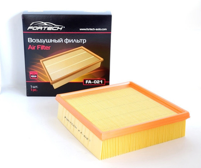 FA021 (7725 GB9597)  Фильтр воздушный FORTECH  Chevy-Niva,Kalina,Lada(injector),Lada 211(кор.36)