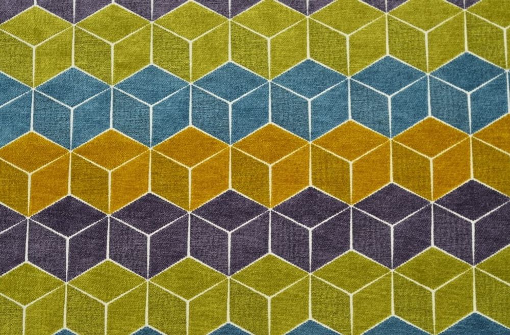 Шенилл Cube denim (Куб деним) 10655