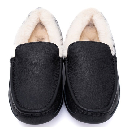UGG Mens Ascot Leather Black