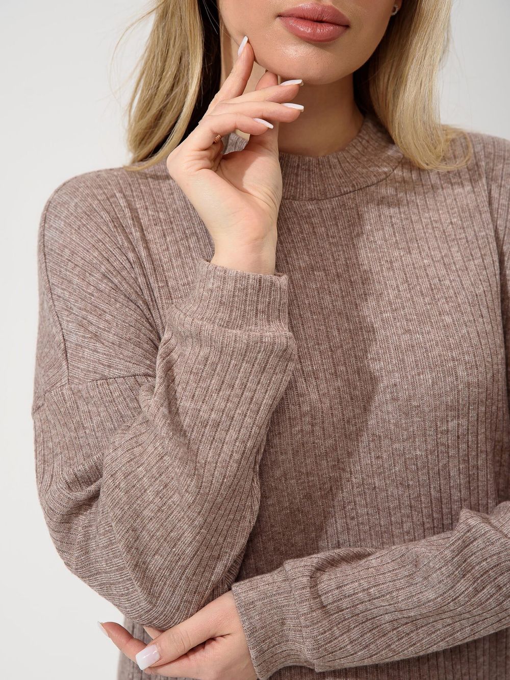 Платье женское "Ангора" (стойка)