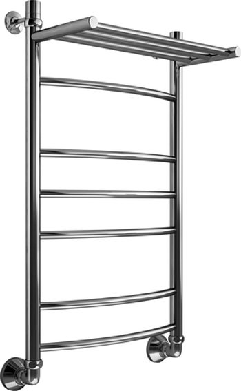 Вод.Полотенцесушитель В5 Р80*50 (с полкой) Белый