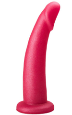 Розовый плаг-массажёр для стимуляции простаты - 16 см.