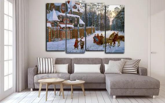 Модульная картина "Русь матушка"