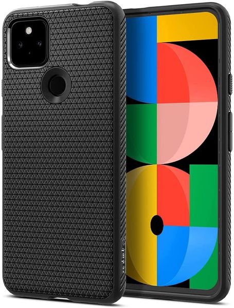 Чехол Spigen Liquid Air Armor для Google Pixel 5a 5G (2021) - Matte Black