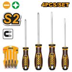 Набор отвëрток 4 шт S2 SUPER INGCO HKSDS0428 INDUSTRIAL