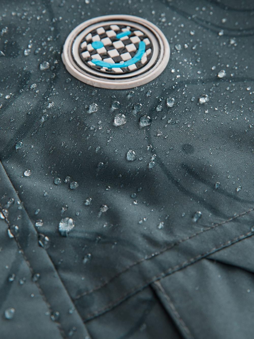 Куртка непромокаемая с флисовой подкладкой Next Q60-461, Черный