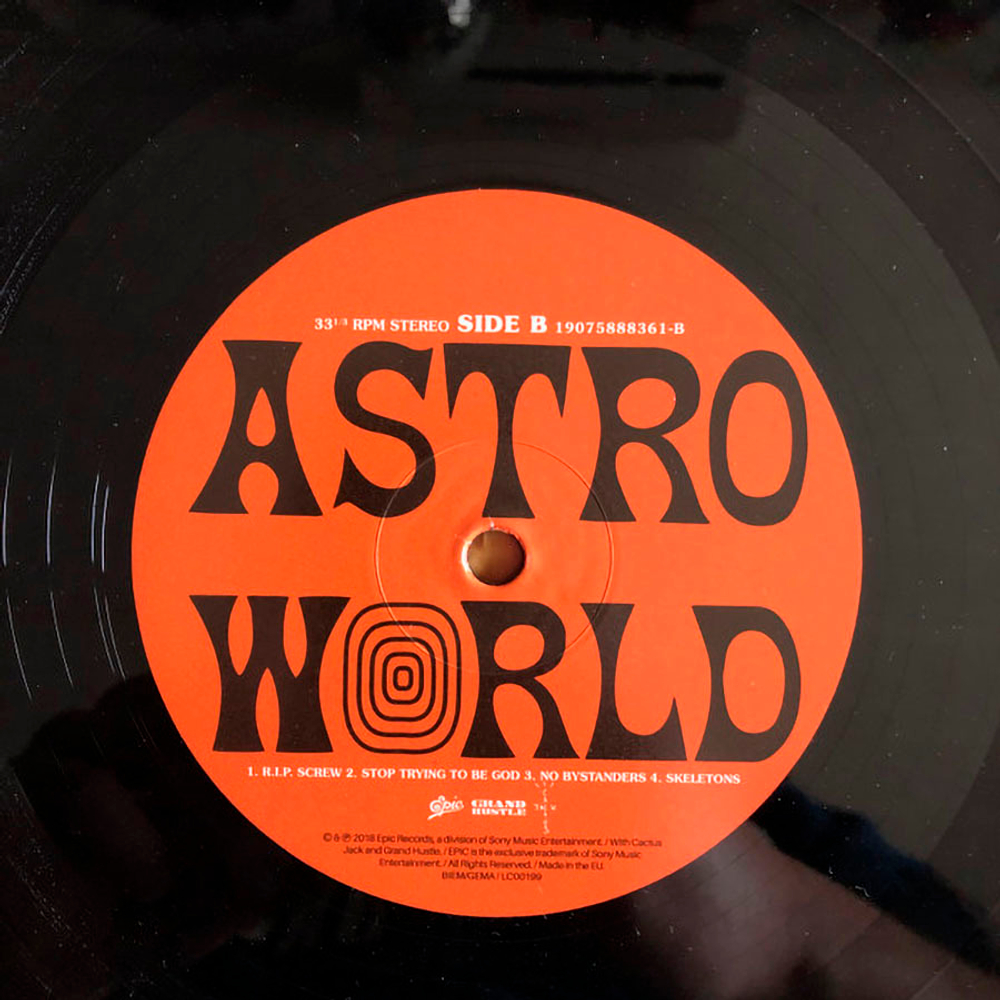 Виниловая пластинка Astroworld — Travis Scott купить в