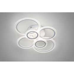 Светильник потолочный светодиодный Rivoli Marion 6107-109 132 Вт LED 2800К - 6200К модерн с пультом | Rivoli