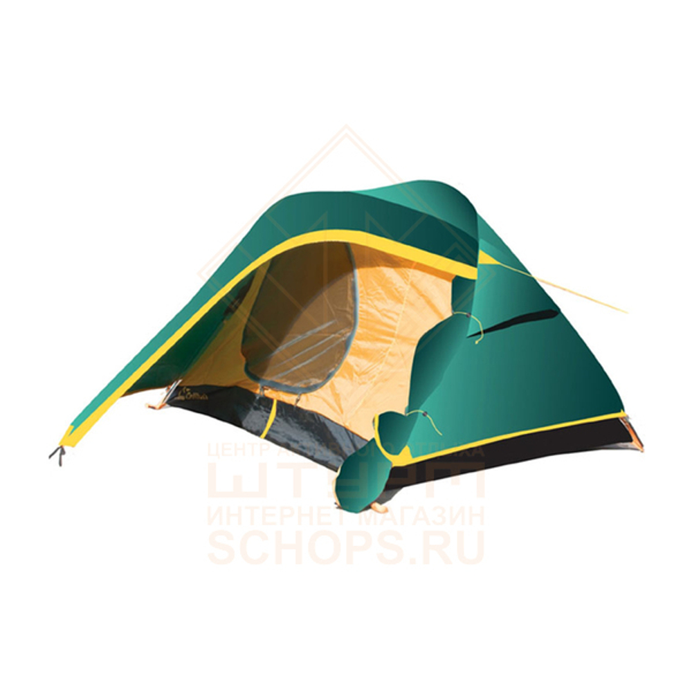 Палатка Tramp Colibri V2 2-x местная, Green