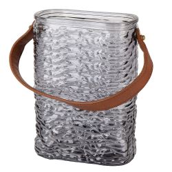 Ваза "Сумочка" h=17,5см, v=1200мл (стекло) (индивидуальная упаковка)