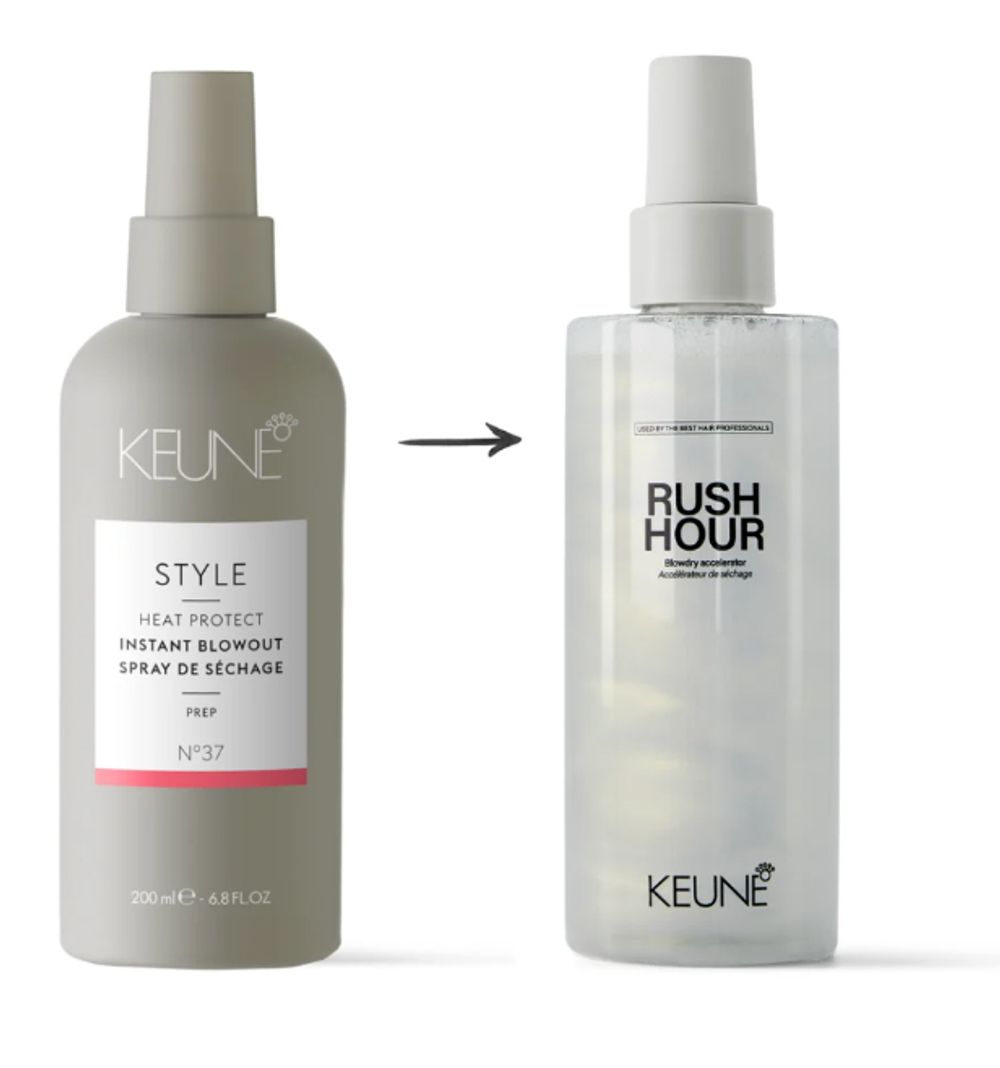 Keune Спрей-ускоритель сушки феном Rush Hour 200 мл