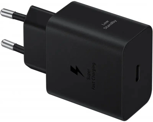Сетевое зарядное устройство Samsung EP-T4511XBEGEU, USB-C, USB-C, 45Вт, 3A, черный