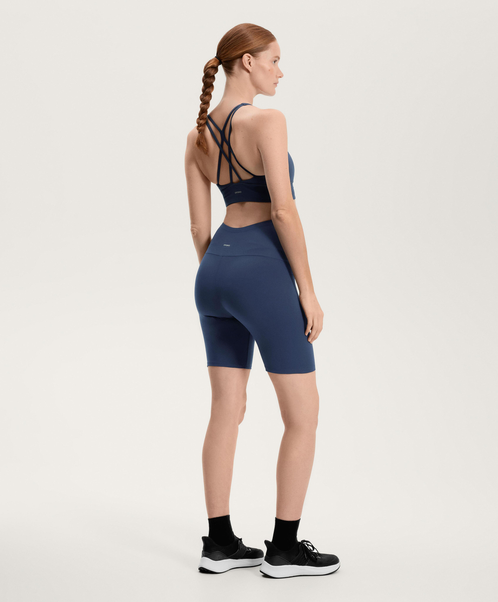 OYSHO Велосипедки длиной 20 см для будущих мам, темно-синий