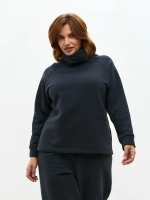 Свитшот с воротником