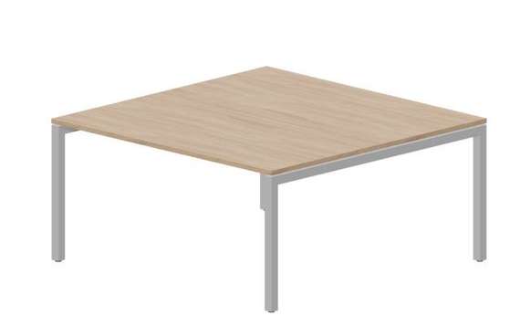 Составной стол Polo на 2 рабочих места 1580х1566х750мм (меламиновые аутлеты)