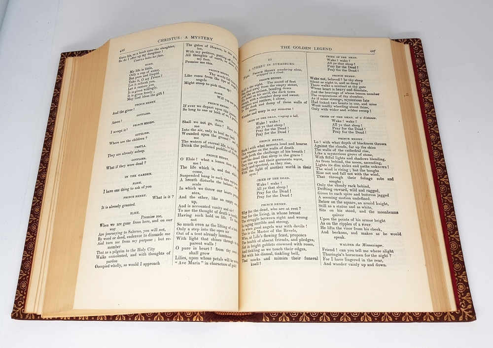 "The complete poetical works of Longfellow (Полное поэтическое собрание сочинений Лонгфелло)"  1953 г.