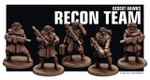 Astra Militarum Tallarn Desert Raiders Талларанский отряд разведки миниатюра для AOS,Waha, Настольная игра, НРИ, Варгейм, РПГ