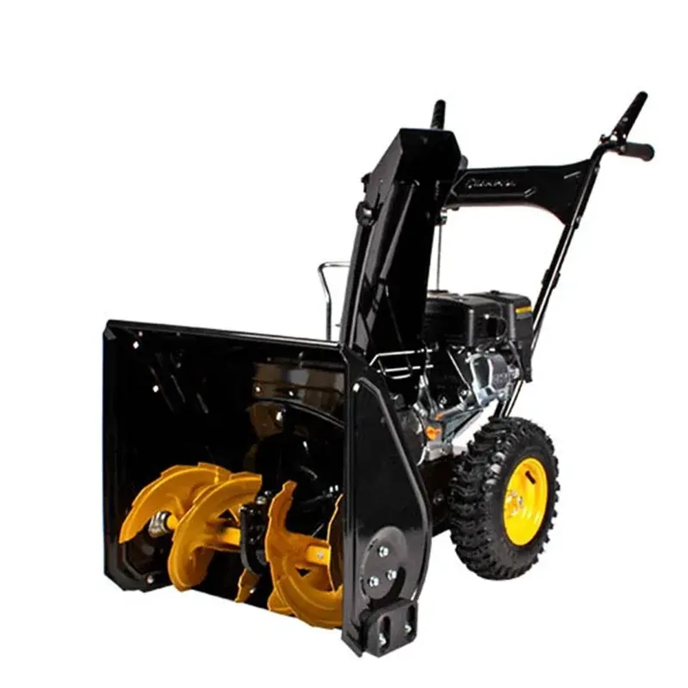 CHAMPION ST553 снегоуборщик бензиновый 5.5 л.с. ковш 53 см, выброс 11 м, 4 вперед/1 назад