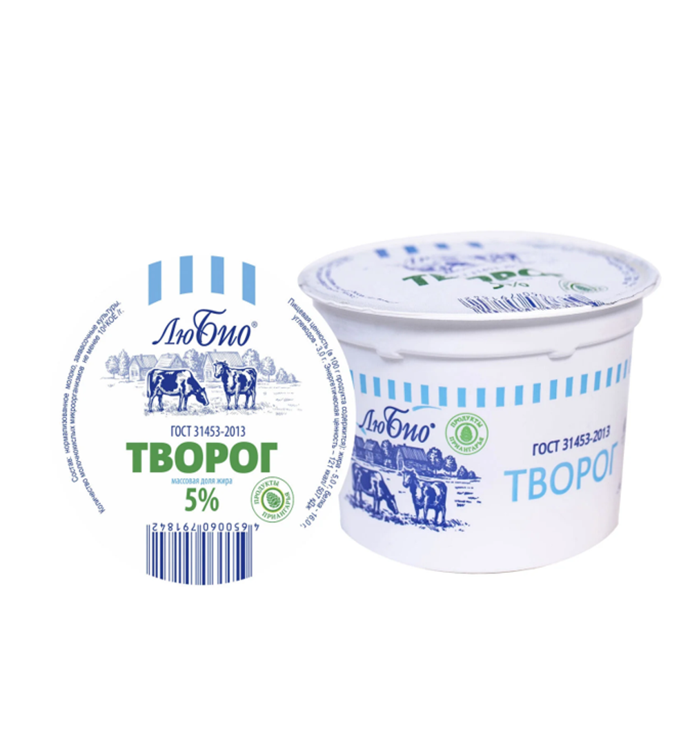 "ТВОРОГ" 5% 200гр.