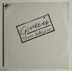 Винтажная виниловая пластинка LP Genesis Three Sides Live (Germany 1982)