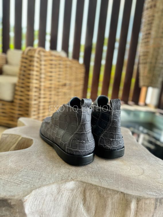 Лоферы Loro Piana из кожи крокодила SH-192