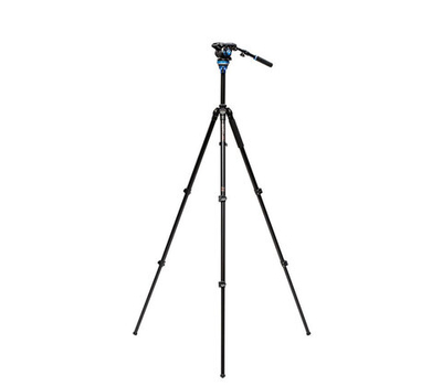 Штатив Benro Classic A2573F с видеоголовой S6PRO, клипсовые замки, алюминий