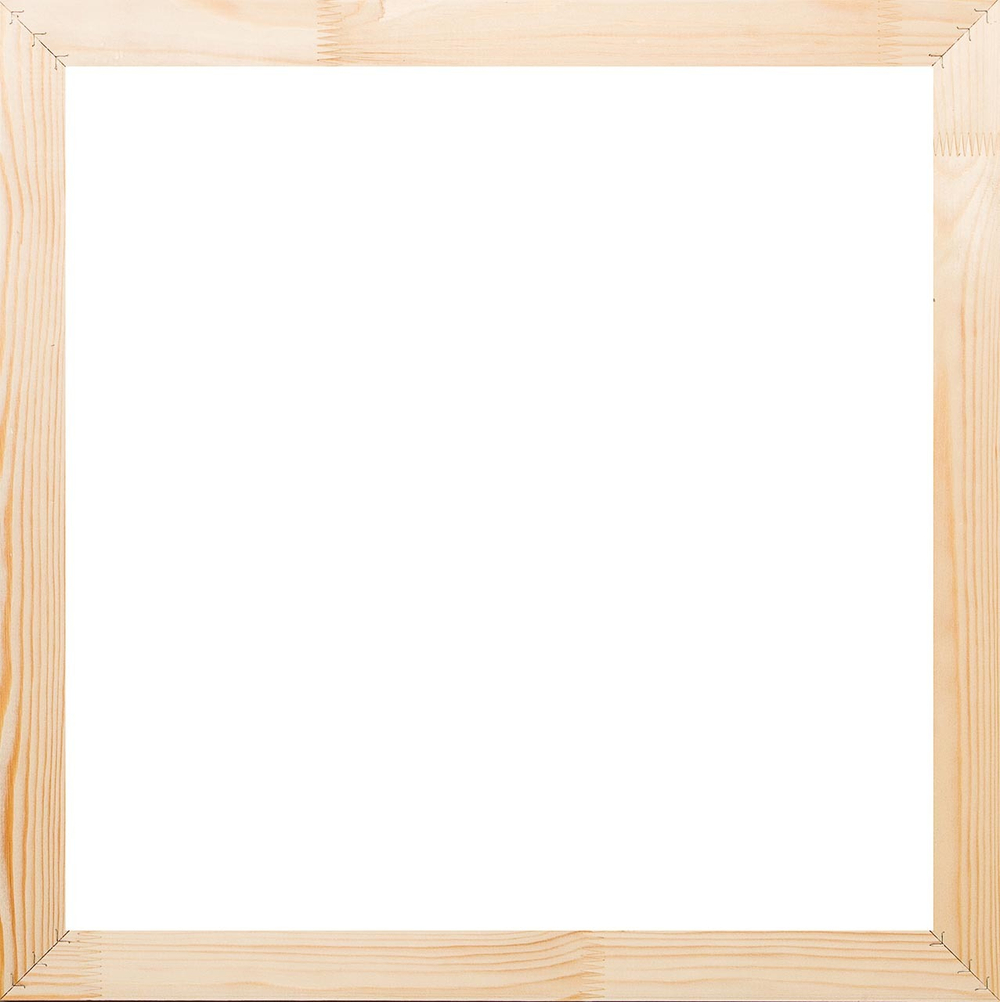 Глухой подрамник 50x50 см. сеч. 40х18 мм. (5 штук)