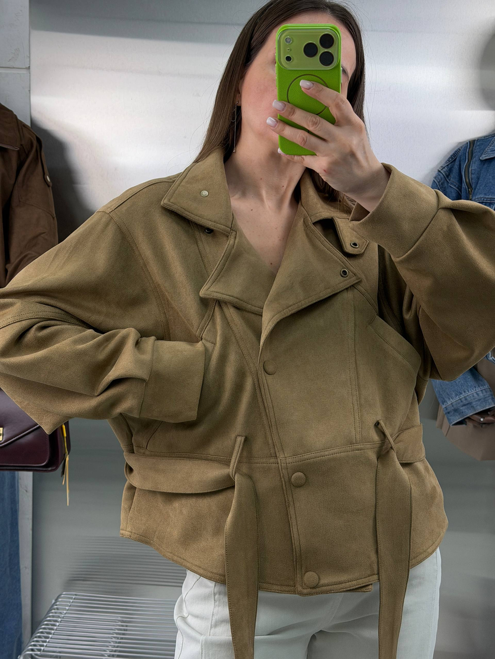 Куртка женская арт. 6796 цвет "кэмел"