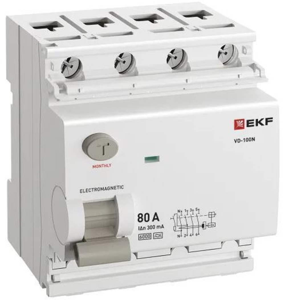 УЗО  EKF E1046MA80300