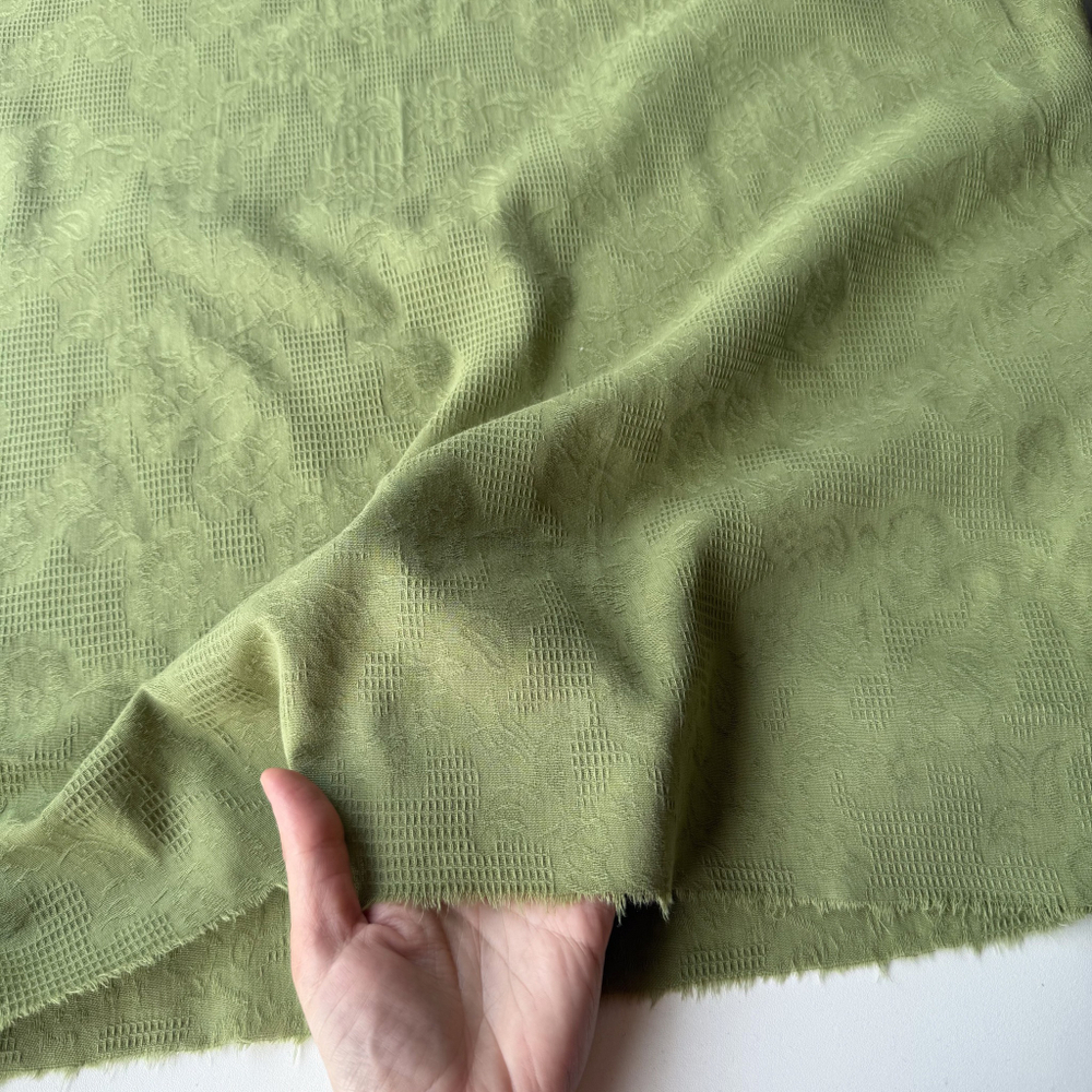 Хлопковый жаккард Салат