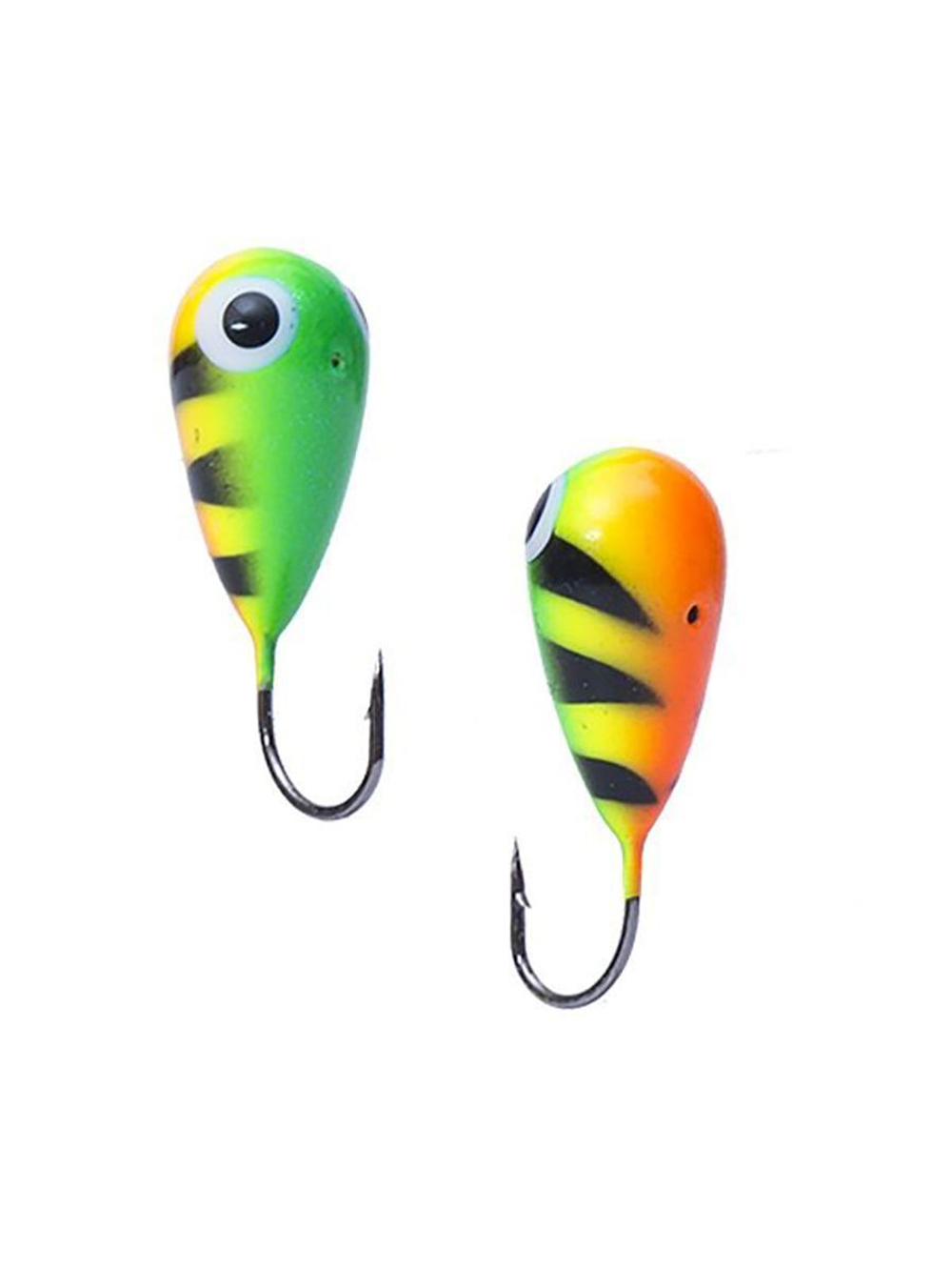 Мормышка КАПЛЯ ОТВЕРСТИЕ, #344, 10 шт 0,4 г