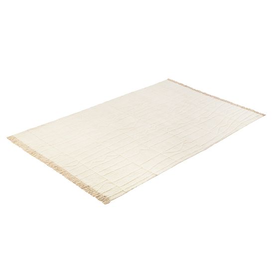 Ковер из новозеландской шерсти и хлопка raipur из коллекции ethnic, 160х230см