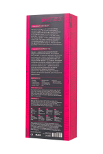 Ярко-розовый вибратор Mecawn - 20,5 см.