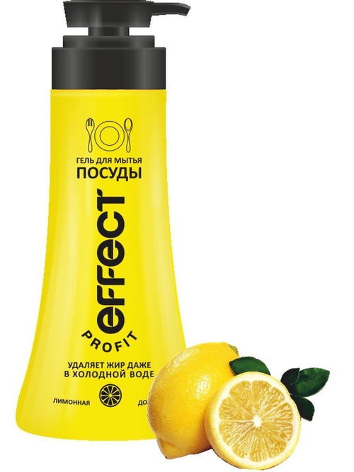 ГЕЛЬ Д/ПОСУДЫ EFFECT PROFIT ЛИМОННАЯ ДОЛЬКА 750МЛ
