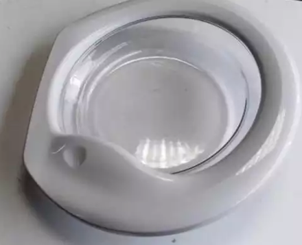 Люк в сборе (стекло люка в сборе с обрамлением) для стиральной машины Candy (Канди) 41028667