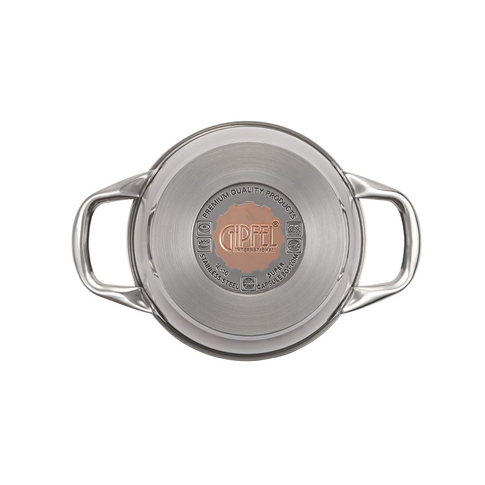 Кастрюля из нержавеющей стали Gipfel Era 1376 16 см/1,4 л