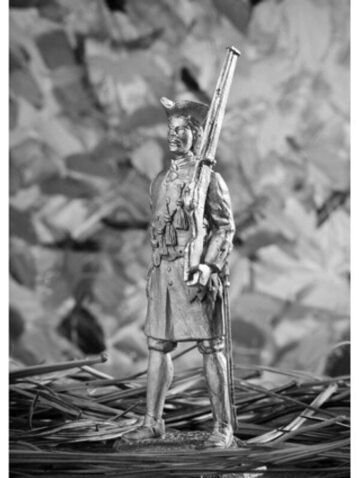 Оловянный солдатик Фузелер артиллерийского полка, 1706 г.