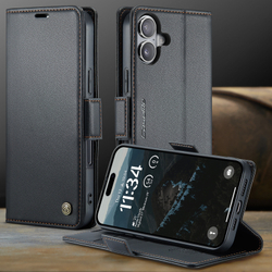Чехол-книжка CaseMe Smooth iPhone 16