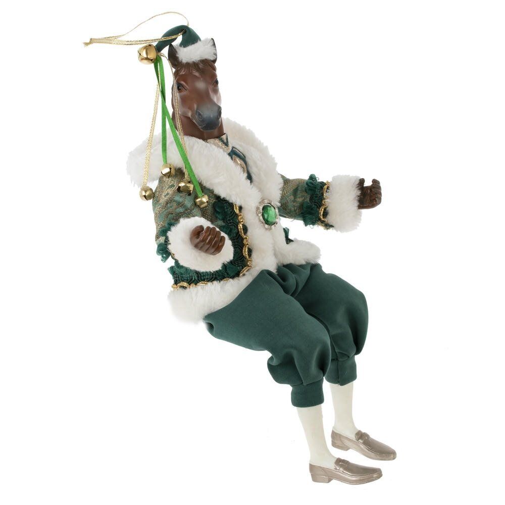 GAEM Игрушка набивная подвес "Лошадь", L17 W8 H36/22 см