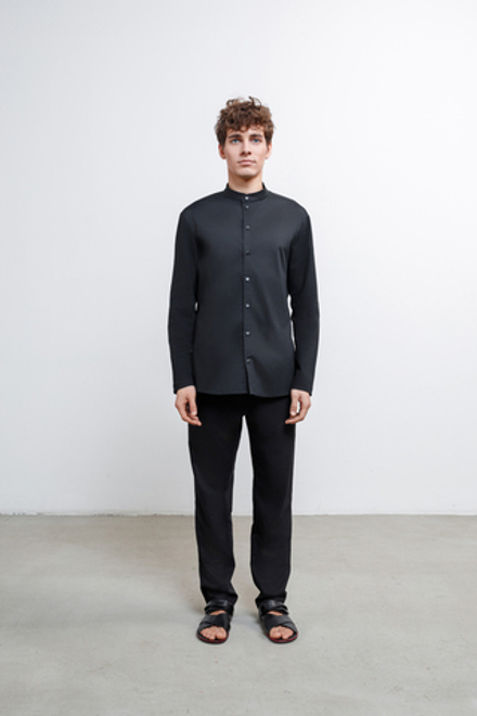 Китель NEO SPORT с рукавом пике черный