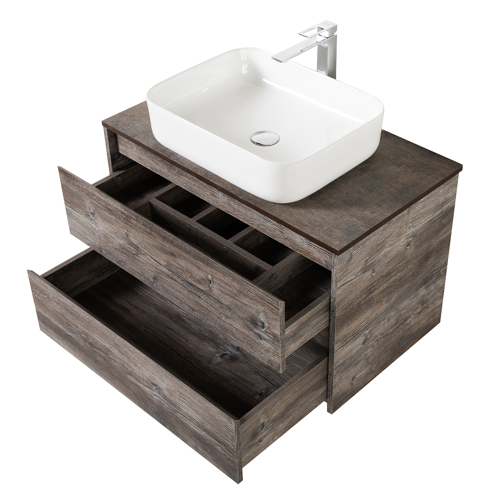 Тумба подвесная под столешницу BelBagno KRAFT-1000-2C-SO-PP