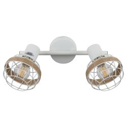 Светильник настенно-потолочный спот Rivoli Anselma 7034-702 2 x E14 40 Вт поворотный