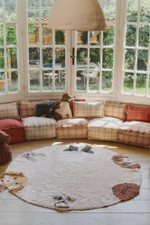 Подушка Lorena Canals Handloom Cushion Rose (25 x 40 см)