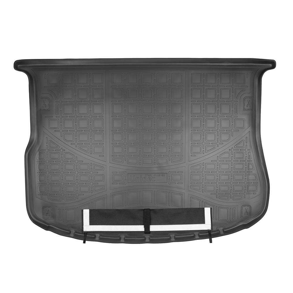Коврик в багажник Norplast/Unidec для Land Rover Range Rover Evoque (2011-) Черный, полиуретан, арт.NPL-P-46-60-AP
