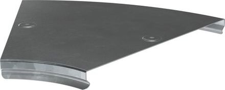 Крышка угла плавного 45град. тип Г01 ESCA 300мм HDZ IEK CPG01D-0-45-300-08-HDZ