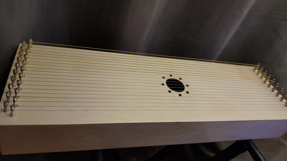 Монохорд 21 струна светлый