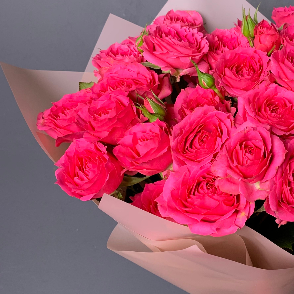 Букет "Деми" кустовая роза